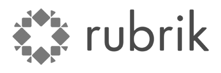 Rubrik Logo grayscale